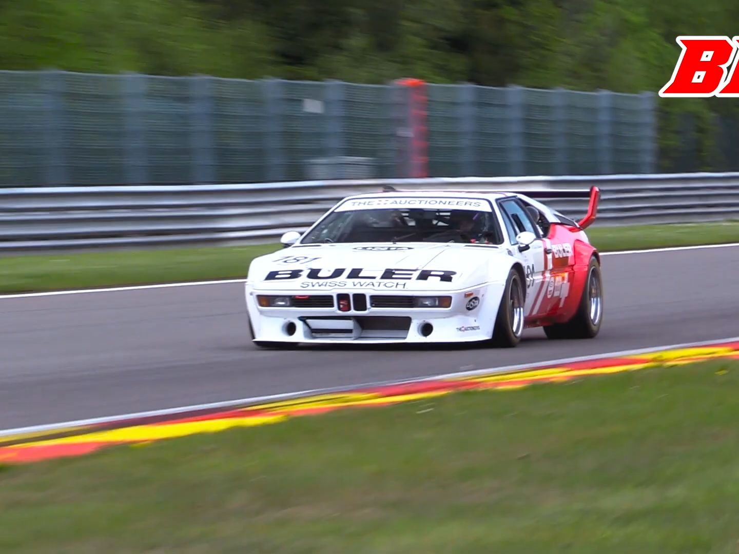 bmw m1 procar huge flames, 9000rpm straight-6 sounds 2023