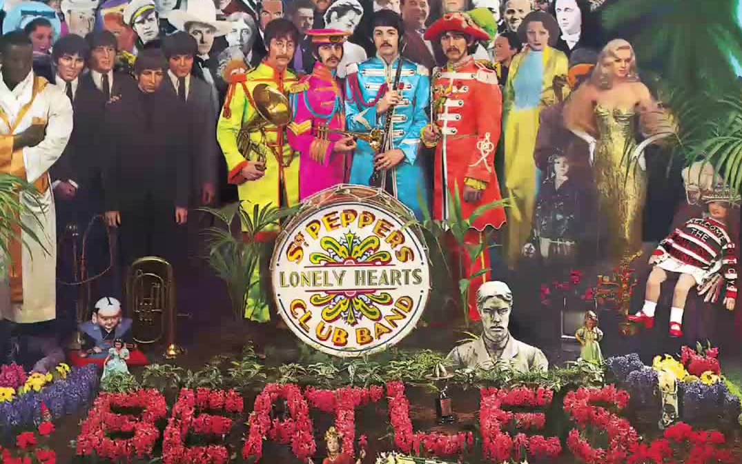 [图]披头士乐队（The Beatles）音乐专辑 -《Sgt. Pepper's Lonely Hearts Club Band》1967.6.1