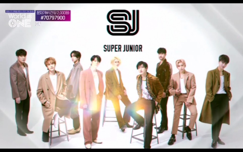 [图]2020.7.9 WORLD IS ONE — SUPER JUNIOR （2YA2YAO+SUPER CLAP+DEVIL）