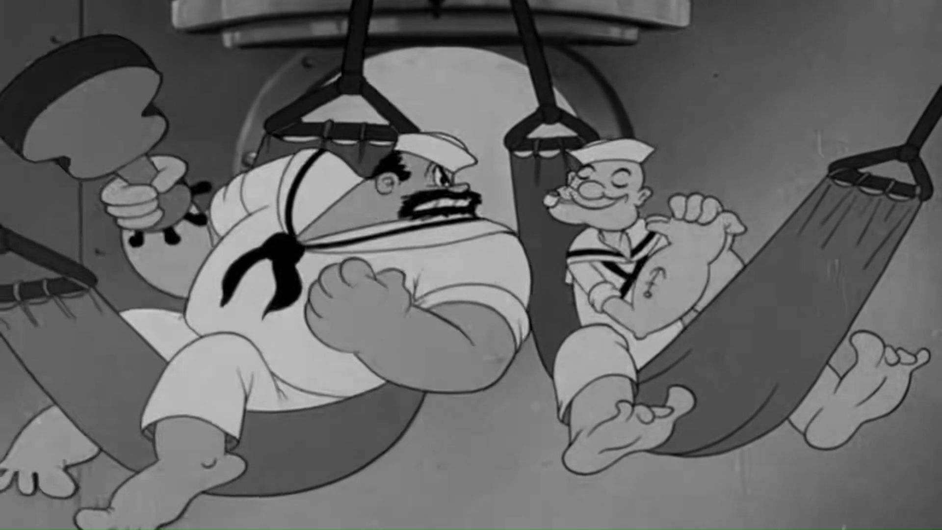 大力水手 黑白版 第111集 劳娜在海南