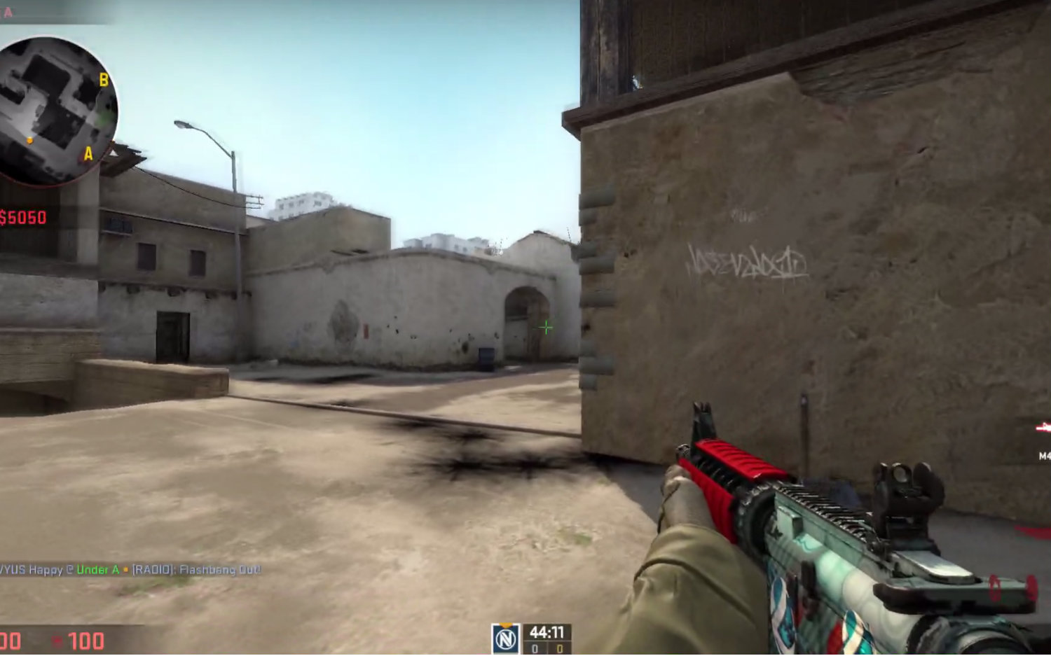 csgo教学如何防守dust2a大