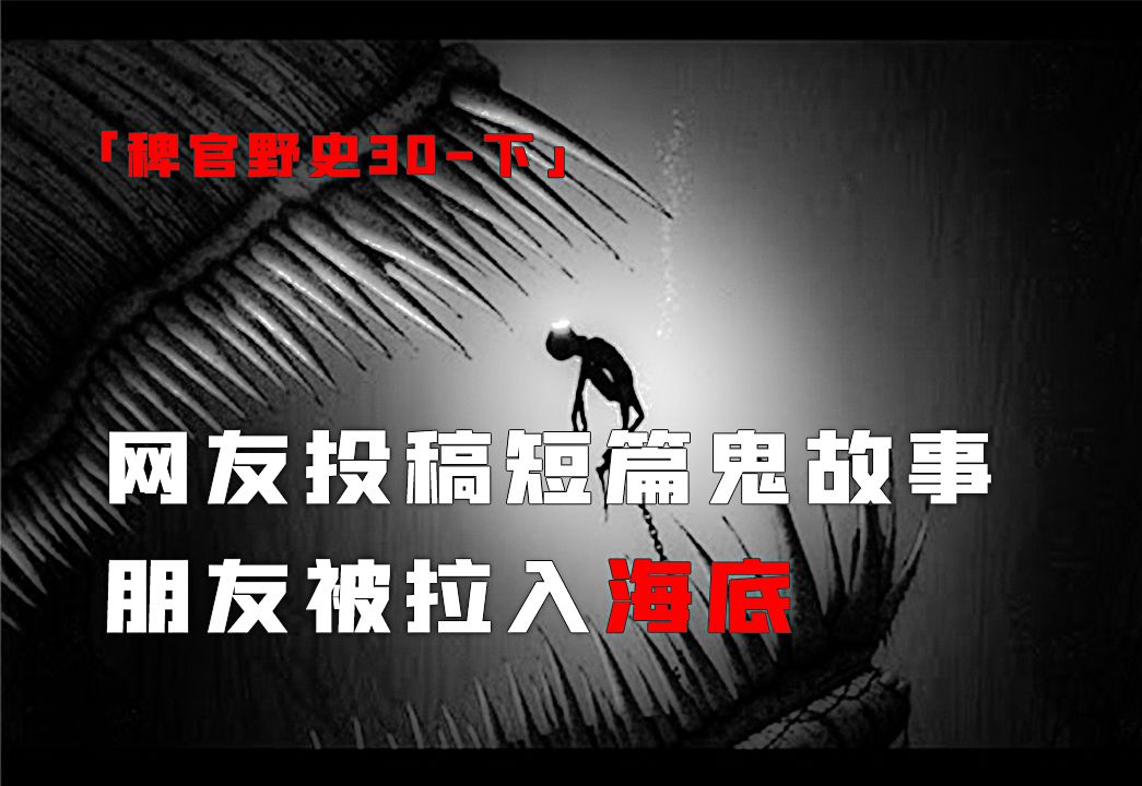 「稗官野史」网友投稿短篇鬼故事;朋友被人囚禁在了海底;邪神上门送温暖;入住酒店当天有人跳楼;鬼故事哔哩哔哩bilibili