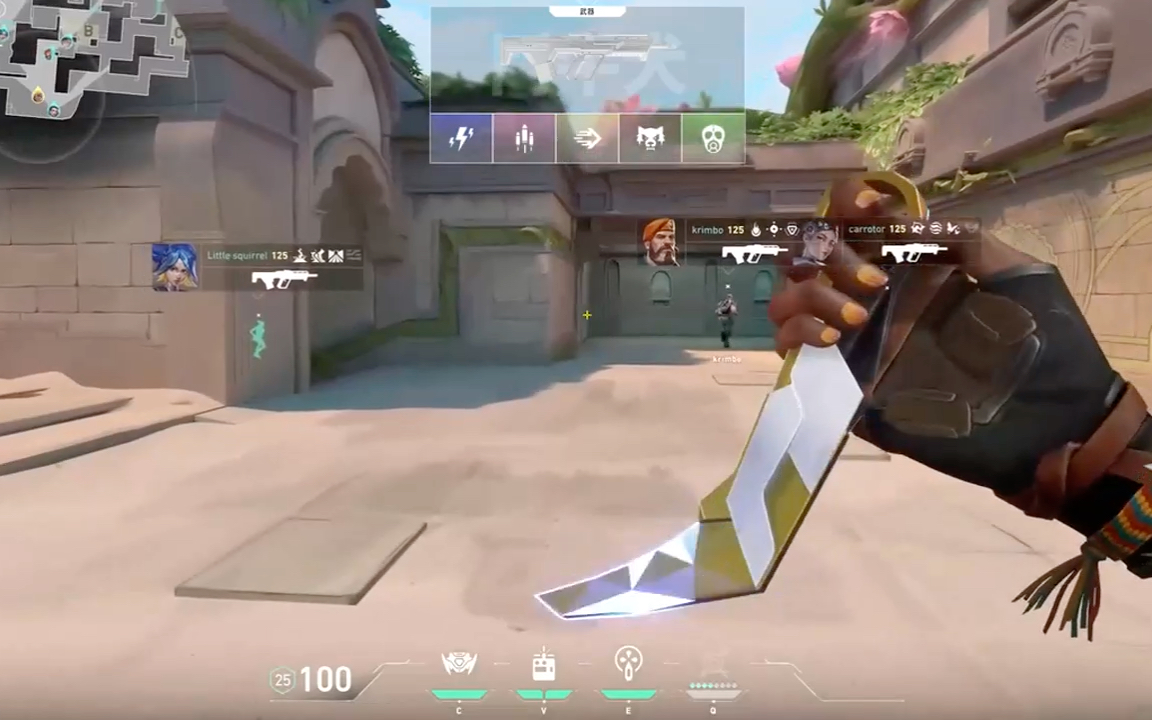 无畏契约战术大师:8uzi又五杀了无畏契约赛场首战五杀队友直呼有神瓦