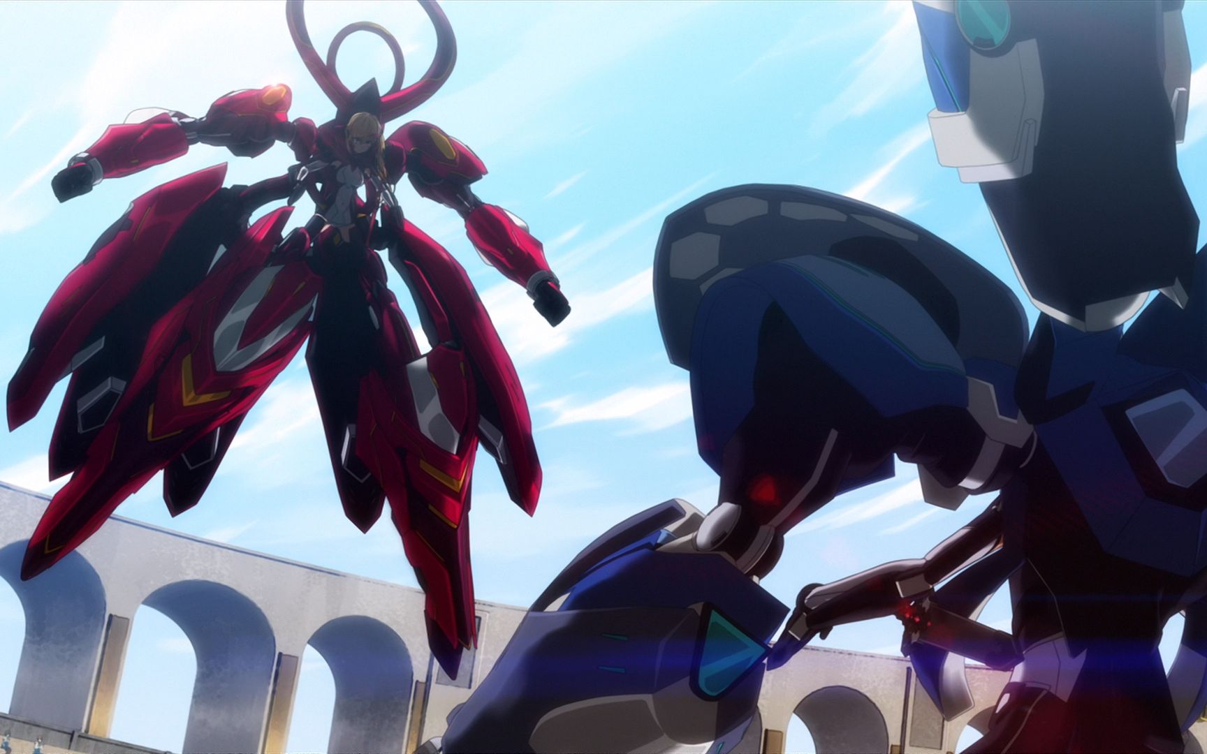 机甲战斗番:男主驾驭飞翔机龙对战神装机龙