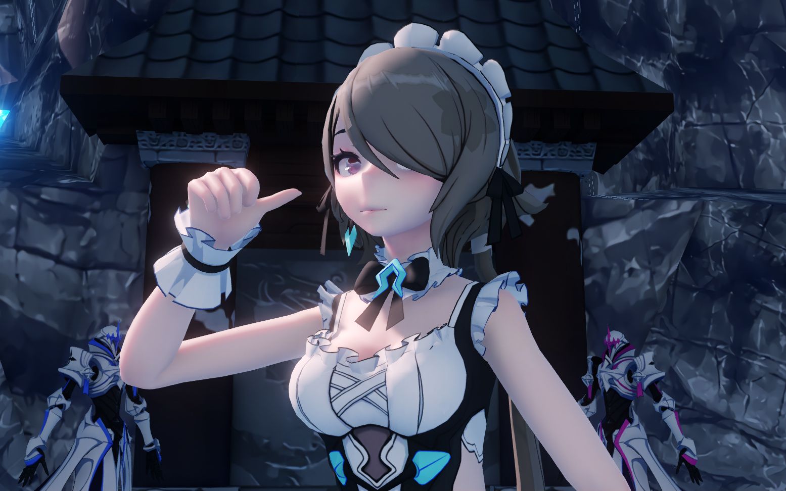 [崩坏mmd]丽塔:舰长这个姿势帅气不.