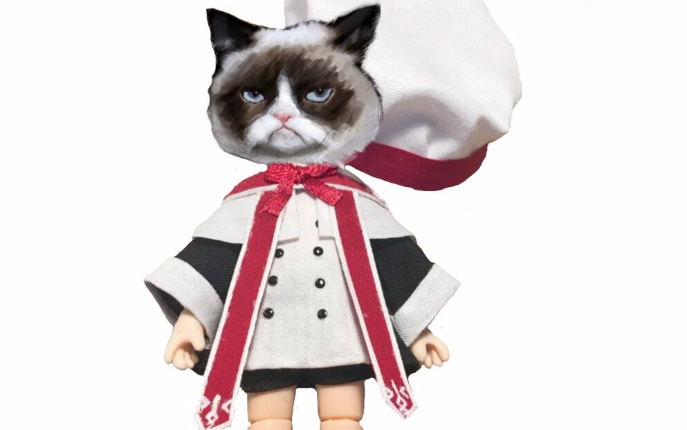 【小咪扎】黑执事夏尔唱诗班ob11娃衣教程