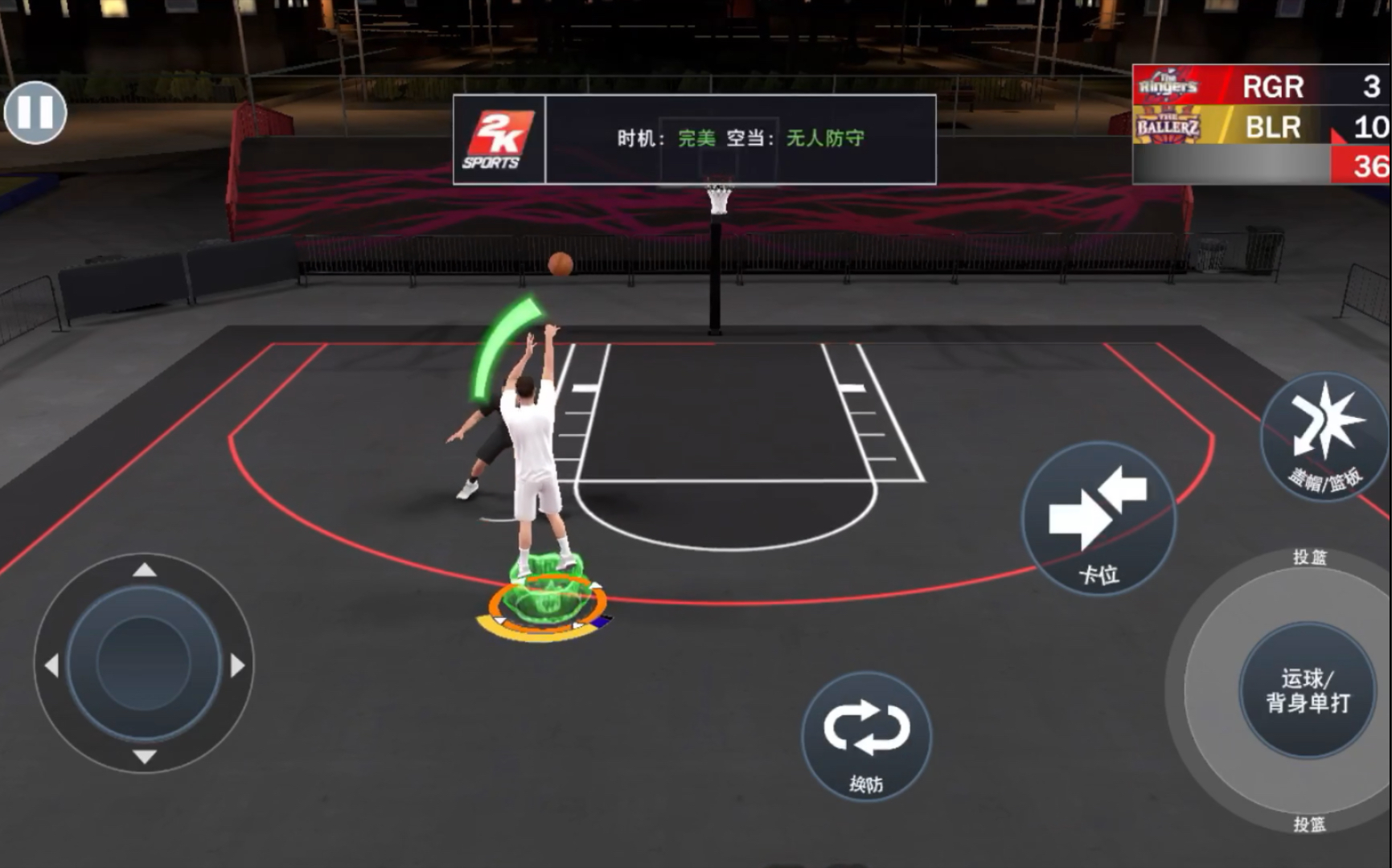 《nba2k21》当投篮几乎全绿是什么样的体验,进攻端零失误绝杀西蒙斯