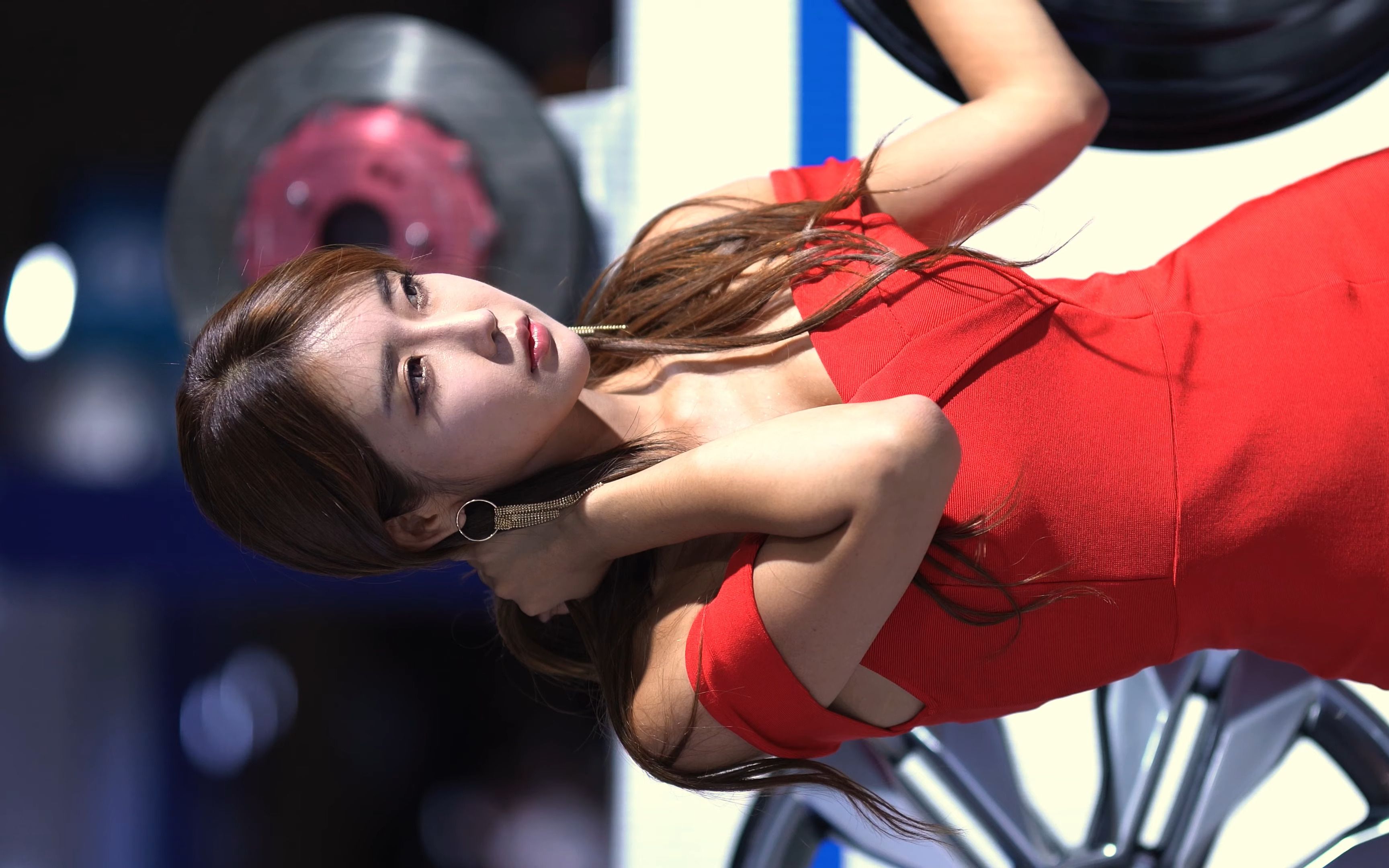 4k 2019 auto salon&auto week 柳多妍_哔哩哔哩_bilibili