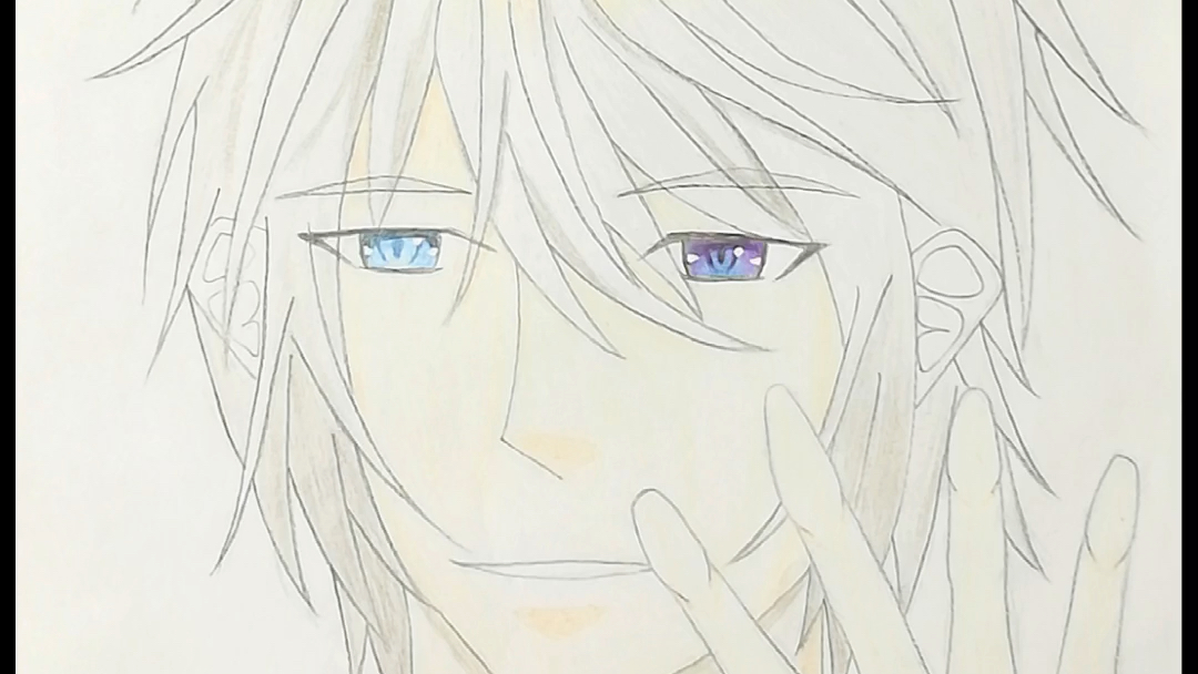 【手绘/初投稿】异瞳_哔哩哔哩 (゜-゜)つロ 干杯~-bilibili