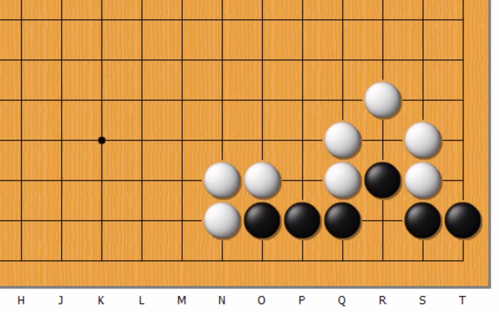 [图]围棋死活辞典上卷角部死活二线型第6题