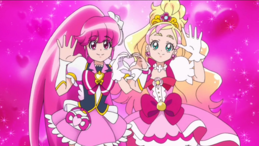 爱乃惠/cure lovely&春野遥/cure flora