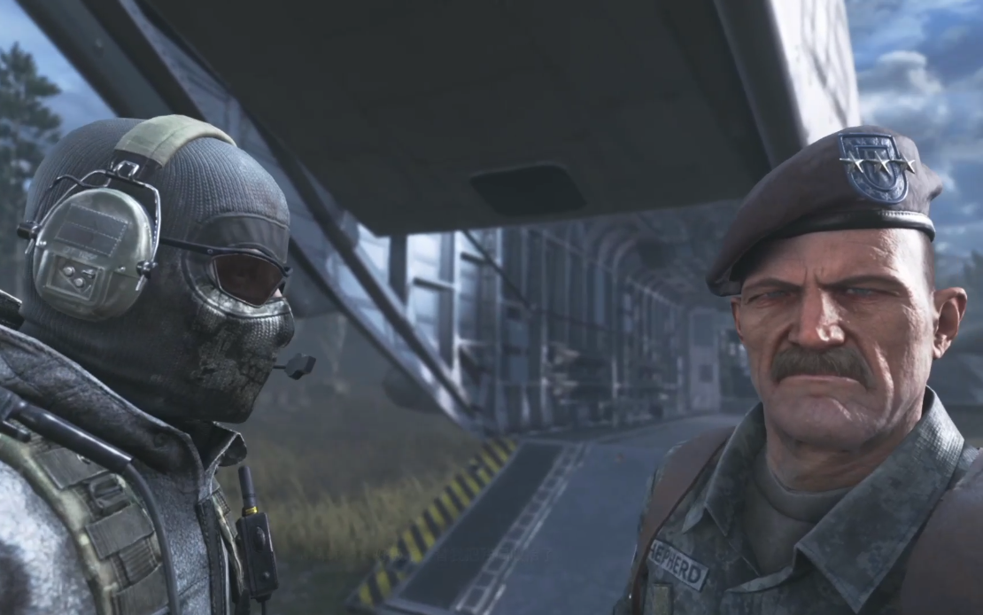 使命召唤6重制版 幽灵与小强被谢菲尔德杀害