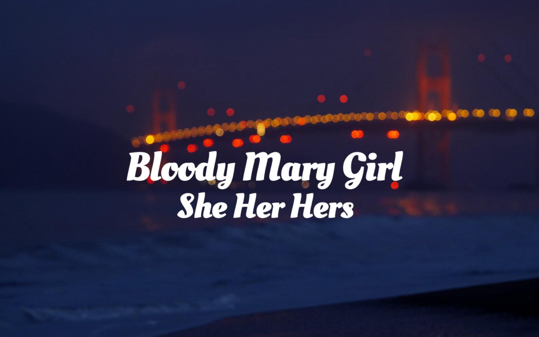 bloody mary girl图片