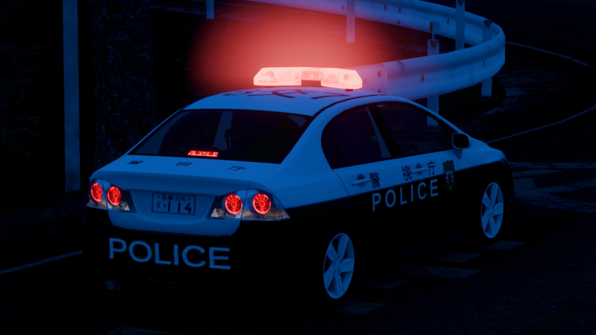 日本东京警视厅警车展示