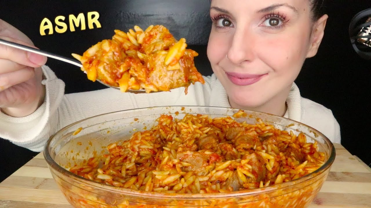 【saltedcaramel】助眠:猪肉和奥佐意大利面一起吃| giouvetsi-失败!