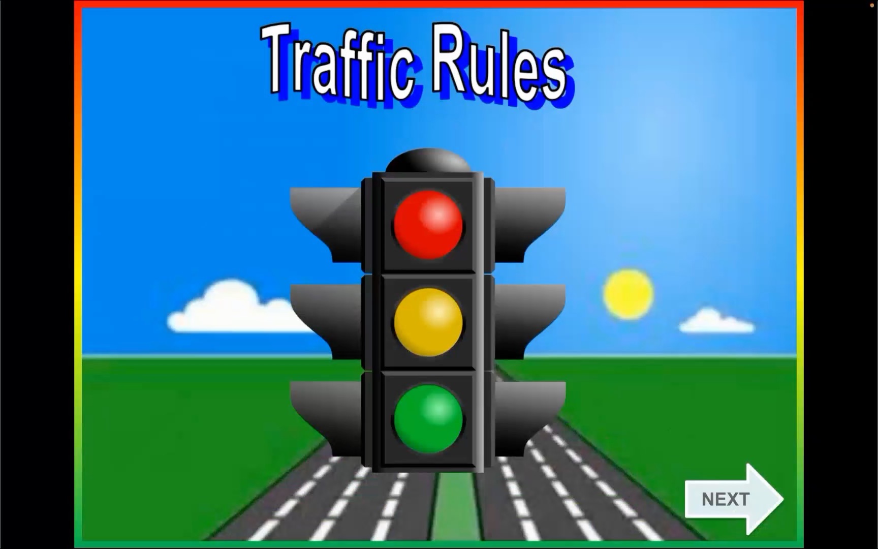 [图]【星星学堂】traffic rules