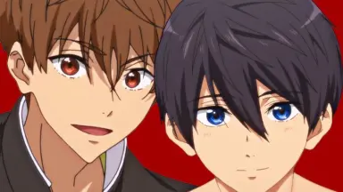 Free! 桐嶋夏也 ラメキーホルダー - メルカリ
