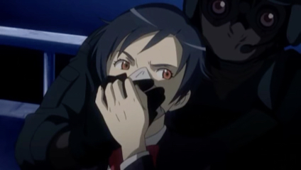 日漫 女孩等人被从背后绝望的捂晕