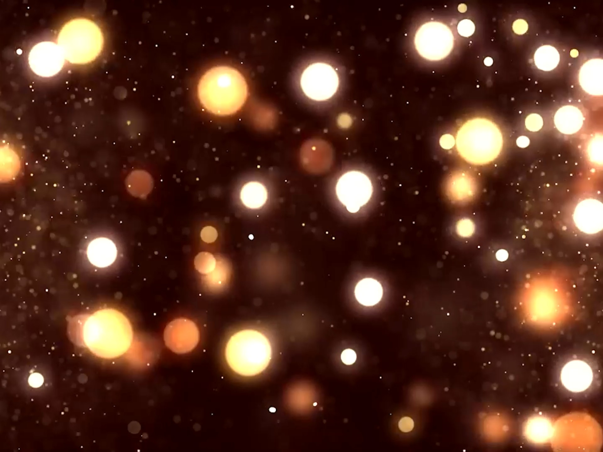 光圈粒子 火花粒子亮光金色特效视频素材