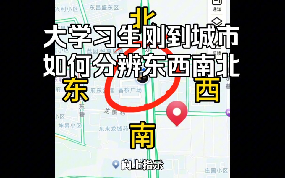 [图]如何分辨东西南北，整理一份流程