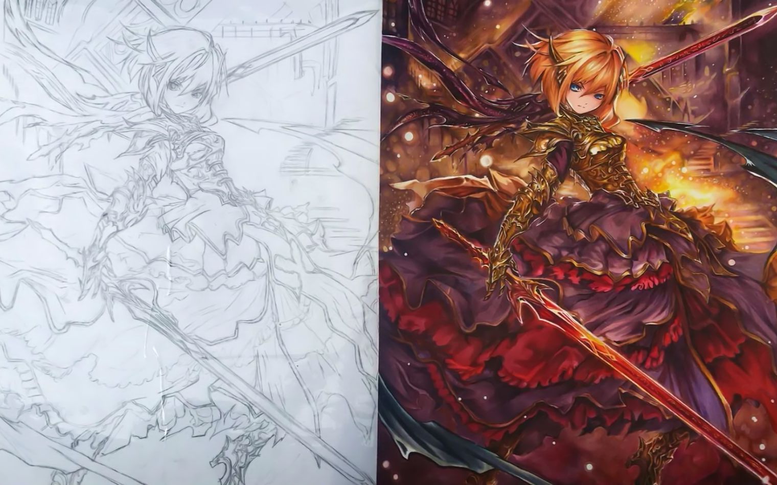 【马克笔临摹】铠甲娘经历了什么?