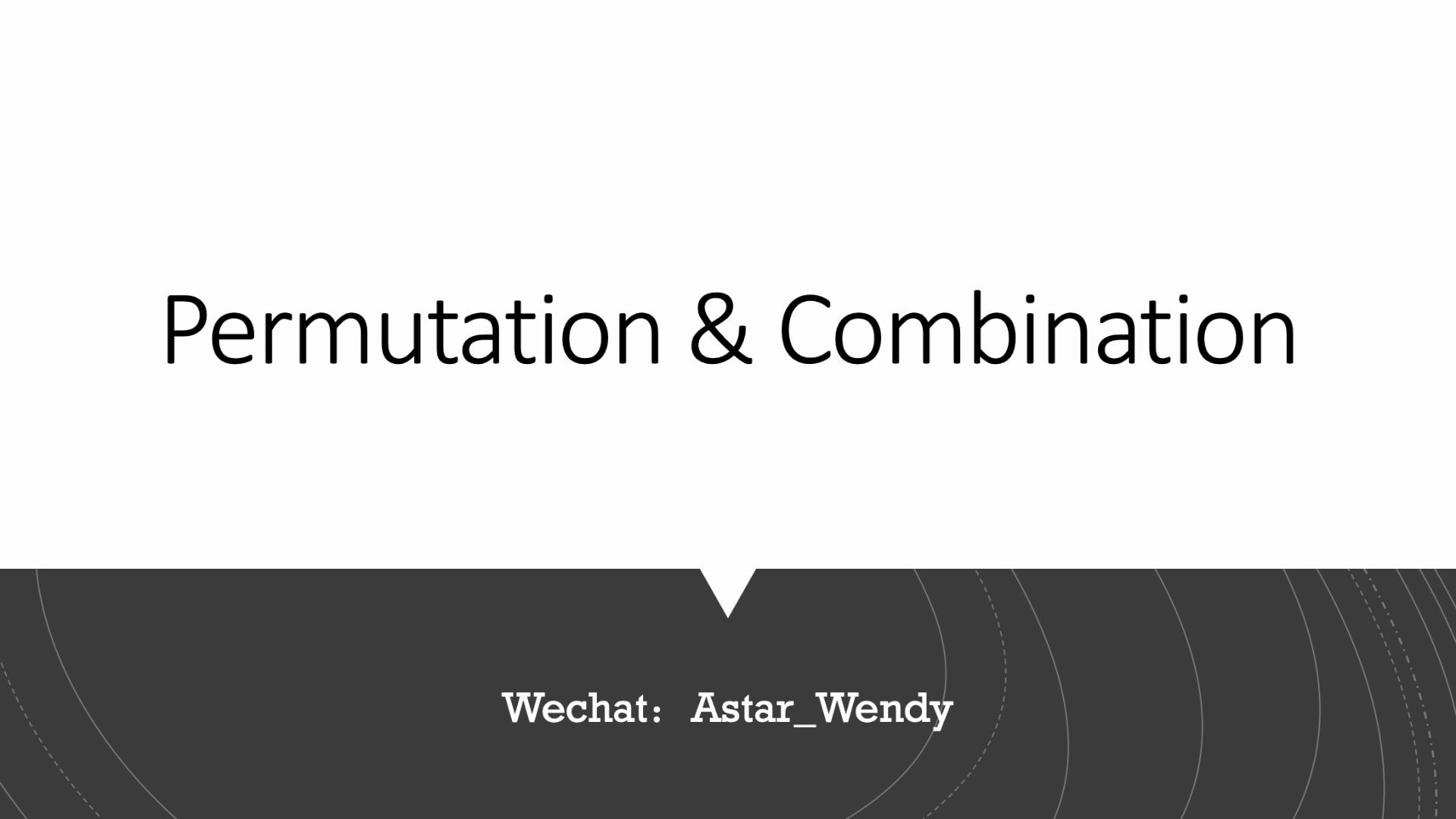 [图]CIE A level math S1 Permutation & Combination 排列组合解题方法大揭秘