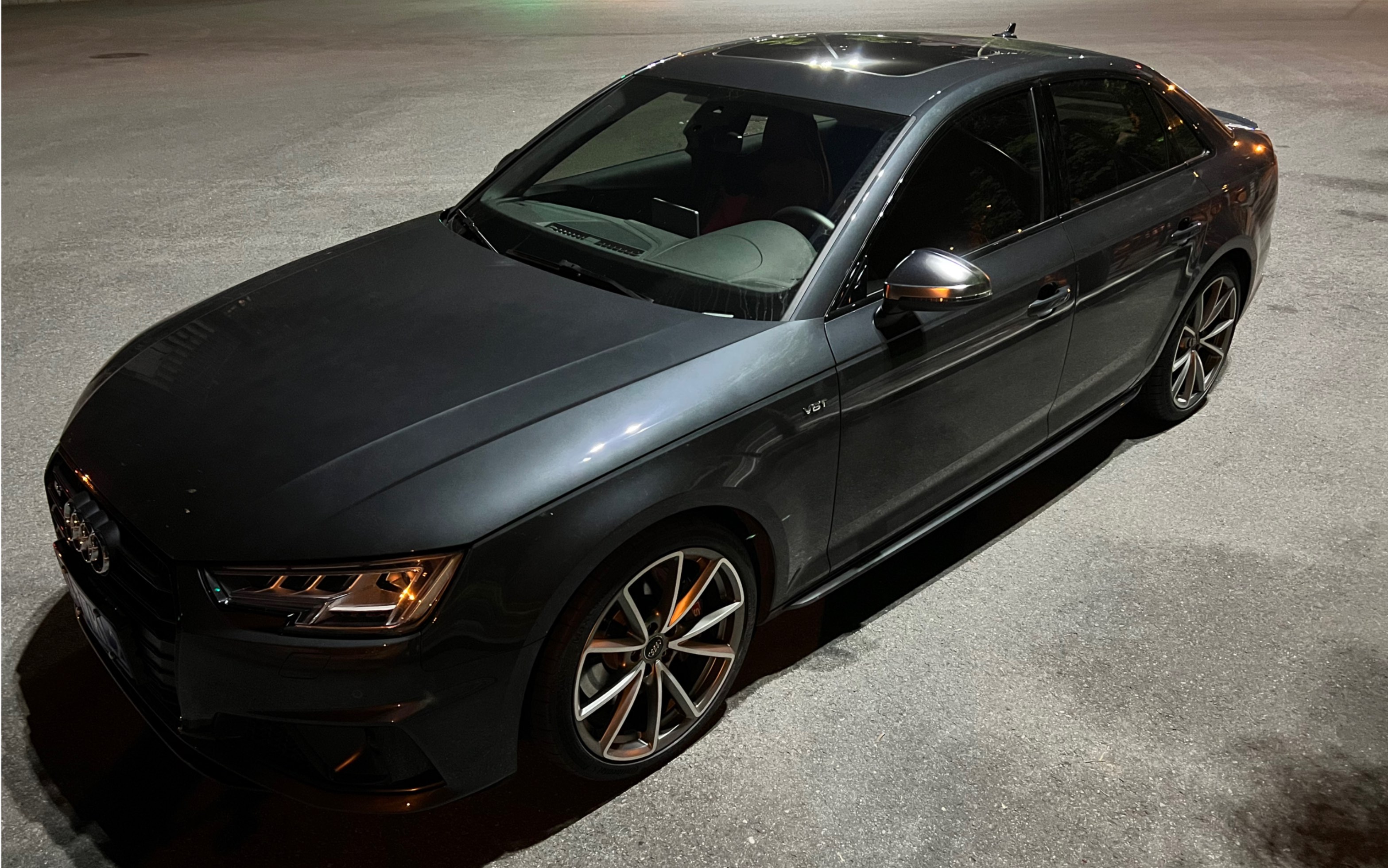 奥迪s4 b9国五素车冷车启动声浪