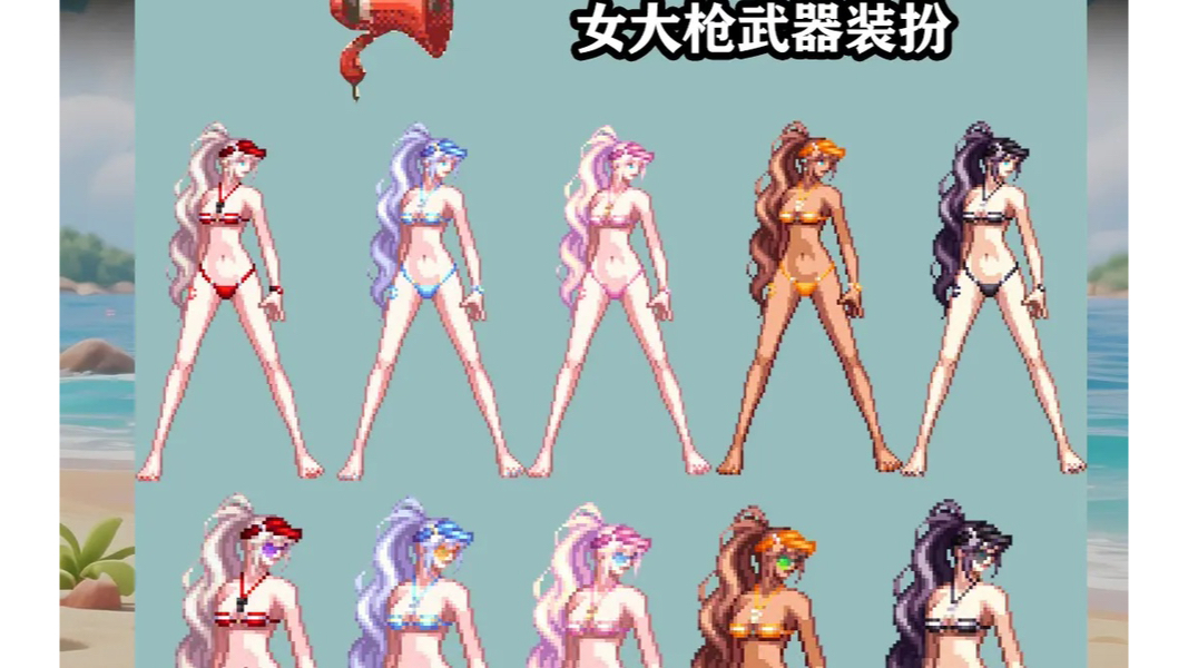 dnf2025夏日时装外观展示