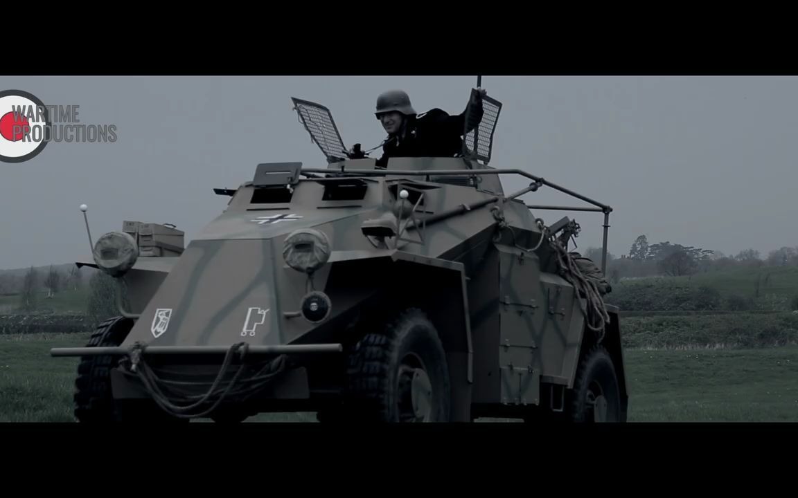 二战德军sdkfz223装甲侦察车复原