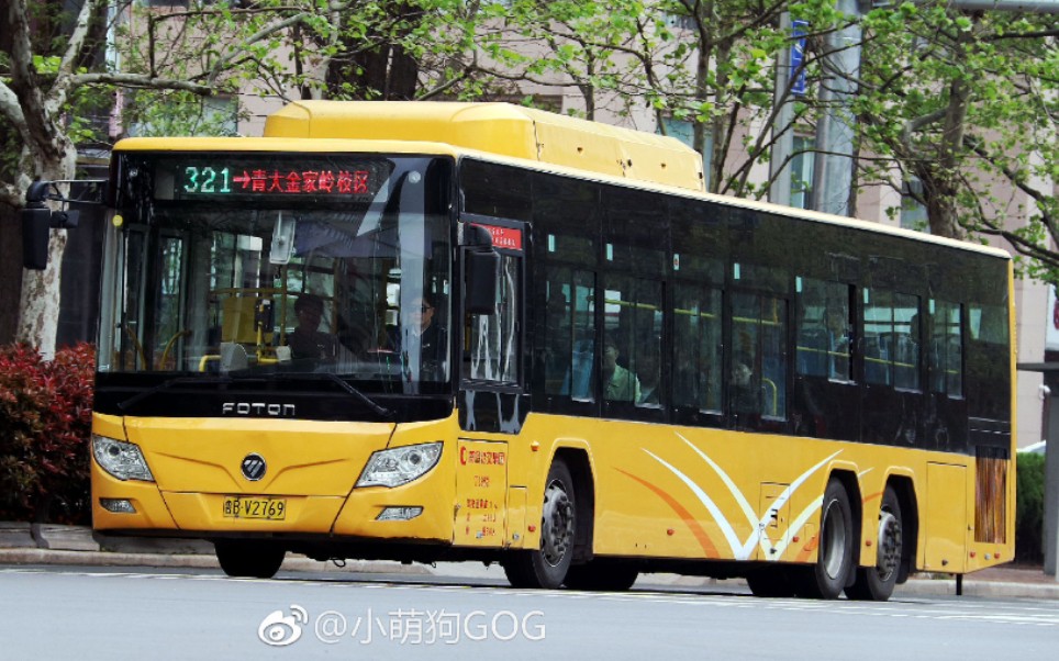 青岛公交321路四川路滋阳路青岛科技大学西