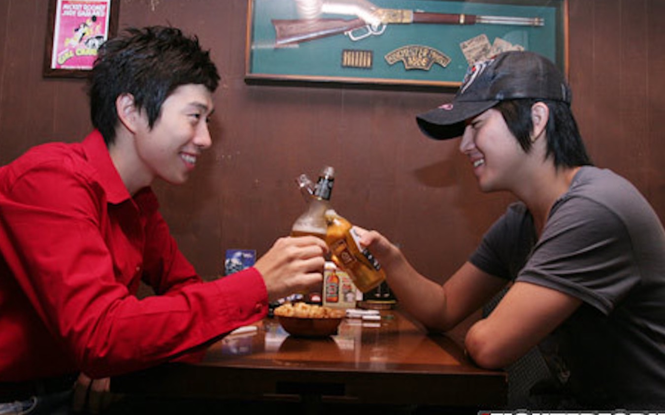 【英字】060906 superfight 洪榛浩给林耀焕入伍送行cut_哔哩哔哩 (゜