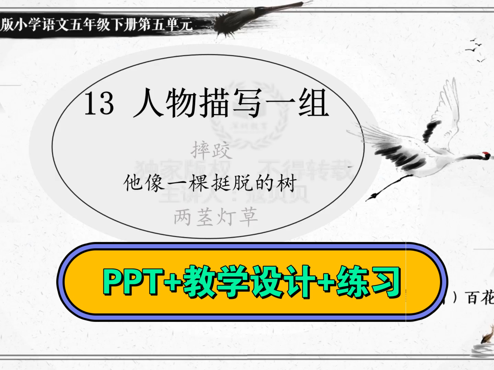 人物描写一组讲课视频教学(形体课最全视频教学)