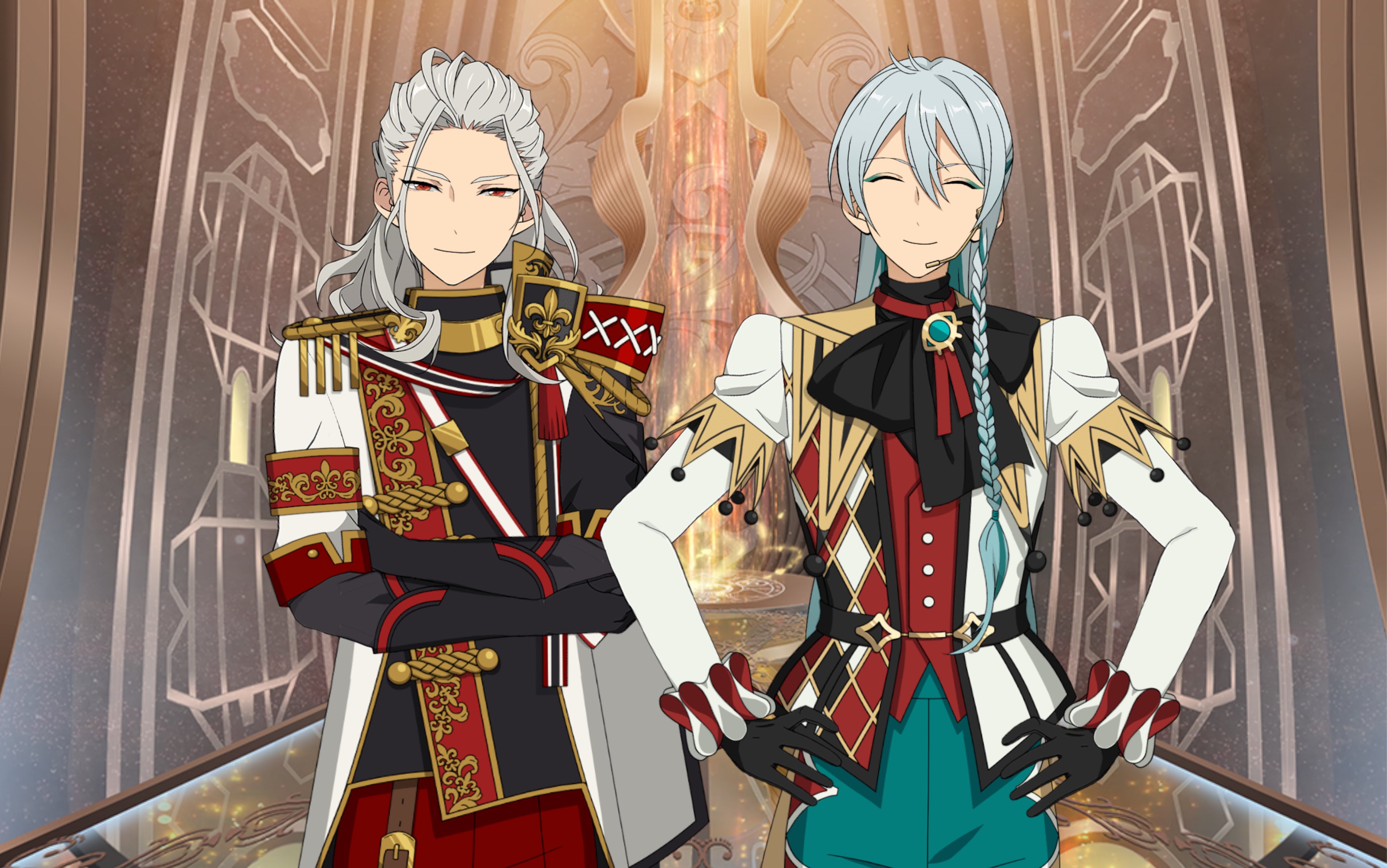 【偶像梦幻祭】日日树涉,乱凪砂——双长发美人异色服装的last lament