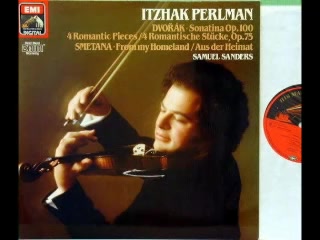 [图]德沃夏克 Dvořák - 小提琴与钢琴的奏鸣曲 G大调，Op.100 帕尔曼 Itzhak Perlman