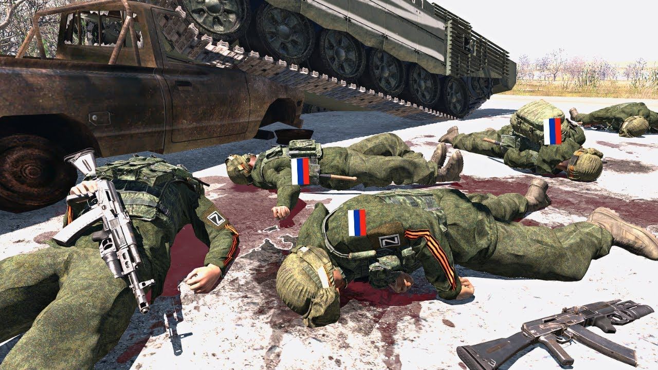 乌克兰豹2a4在反攻中被俄罗斯t-90sm坦克伏击