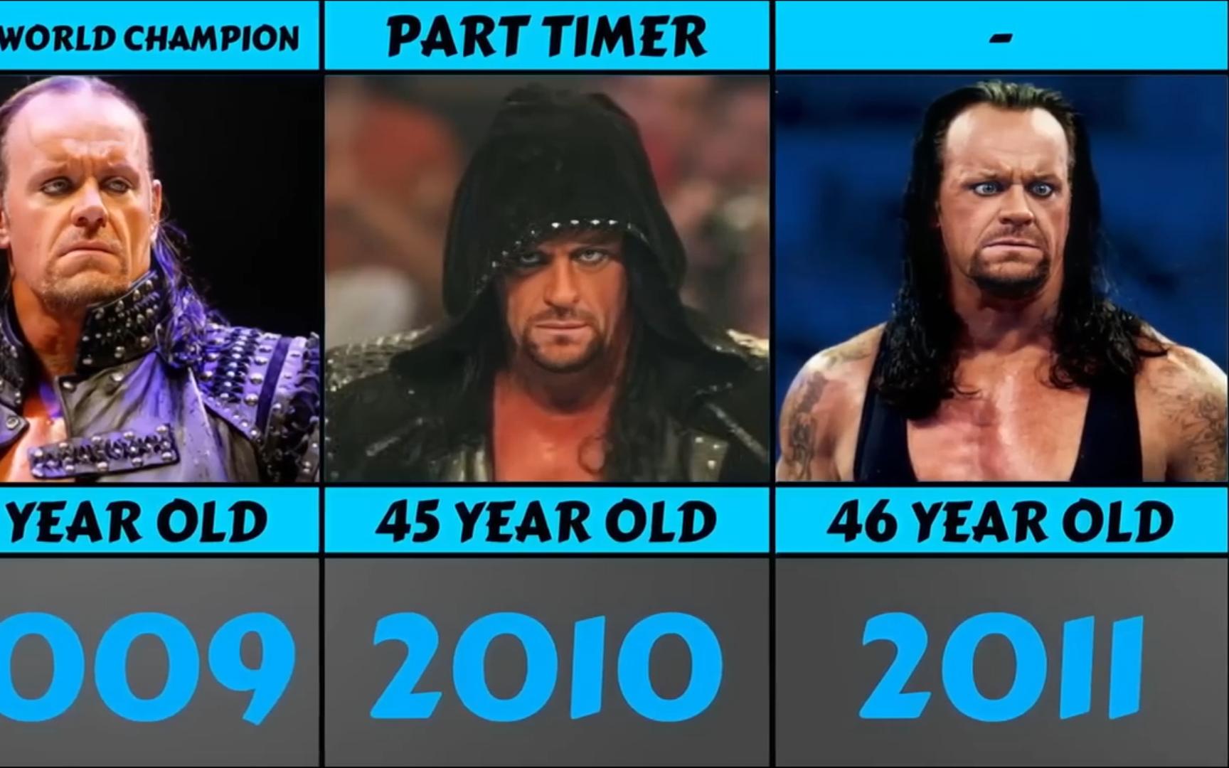 wwe送葬者the undertaker from 1987 to 2023
