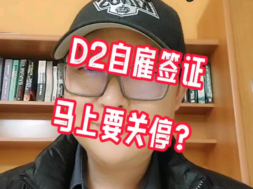 D2自雇签证马上要关停?哔哩哔哩bilibili