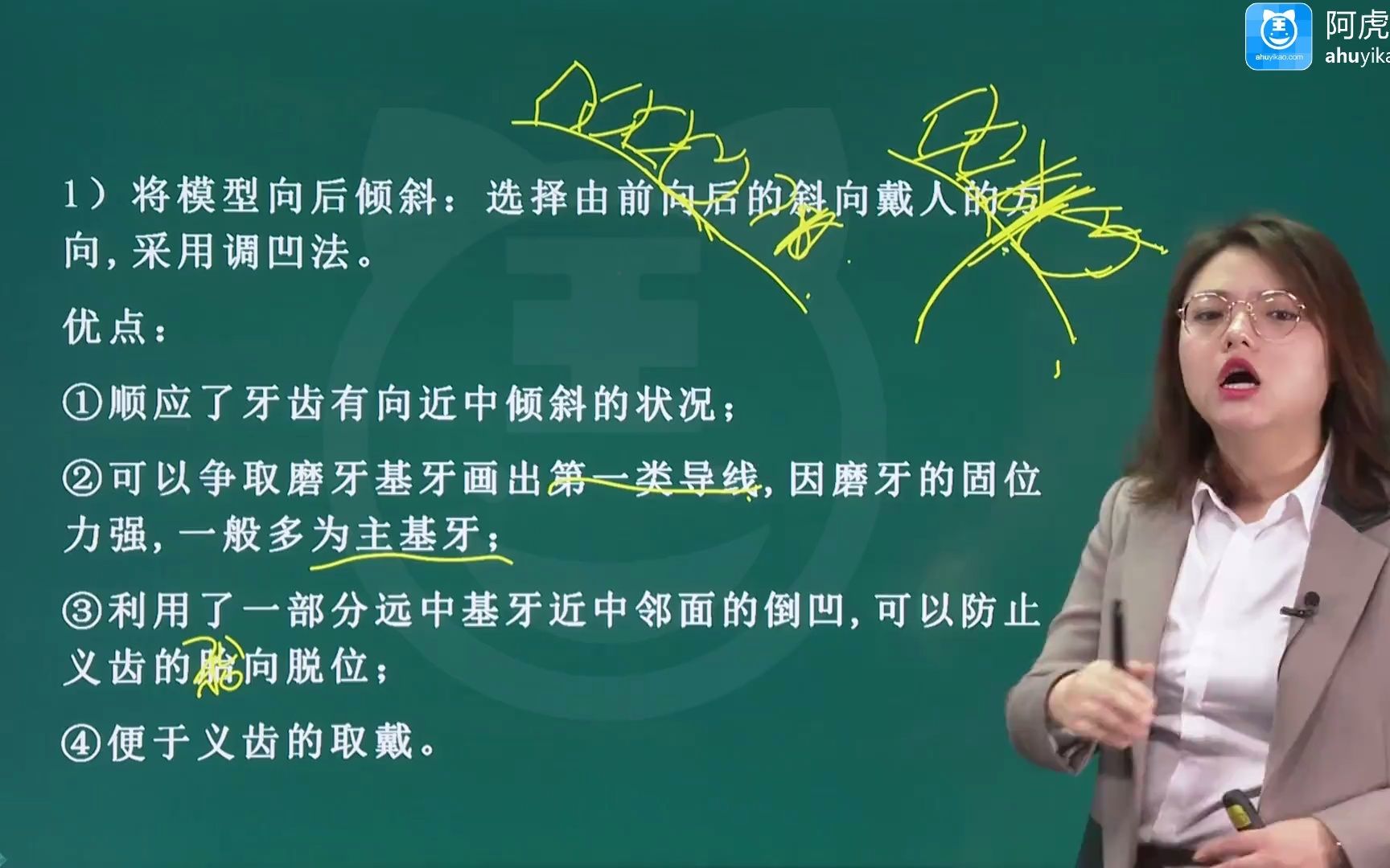 阿虎医考 高级职称 口腔医学技术 考点精讲模型制作技术哔哩哔哩bilibili