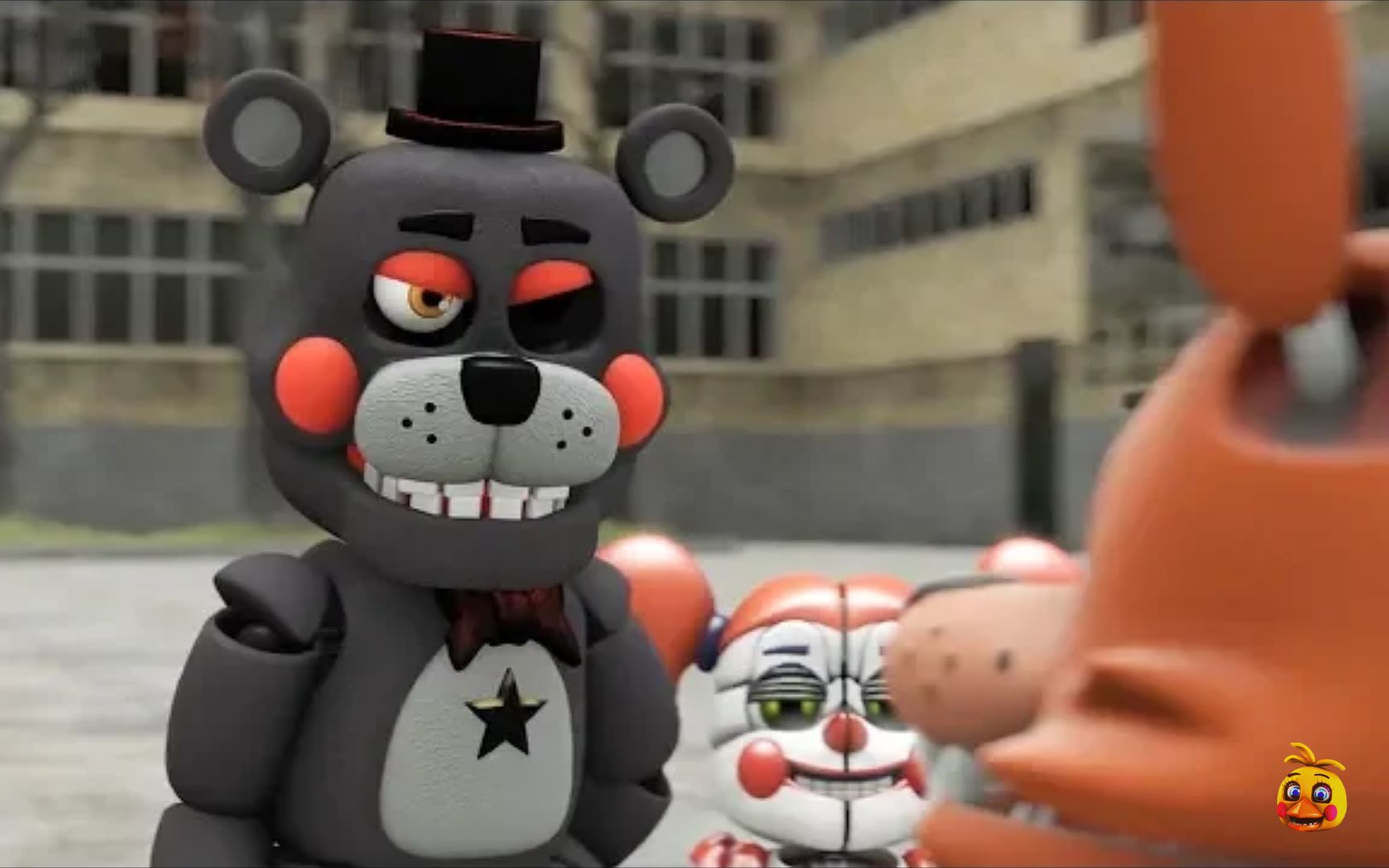 sfm fnaf6 动画学院 新学生小左 第二集 school o