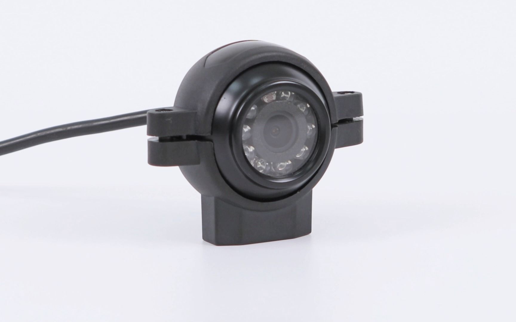 jy-668 13mm圆形超薄led嵌入式安装ip68侧视摄像头