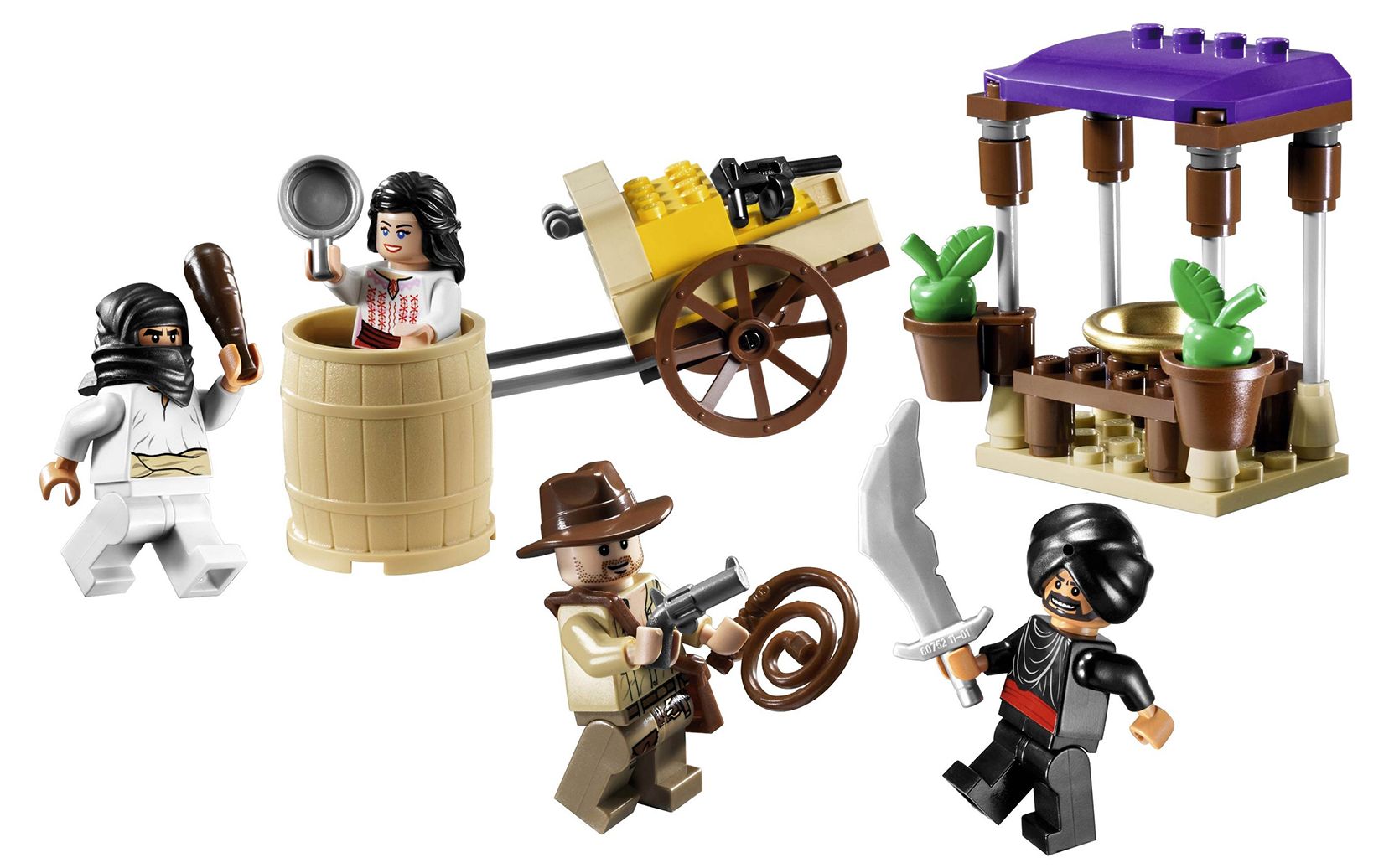 乐高lego 7195 夺宝奇兵 开罗伏击战 2009速拼评测_哔哩哔哩 (゜-゜)