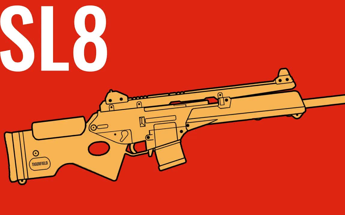 HK SL8半自动步枪 - 在8款随机游戏中的枪声&装填对比_单机游戏热门视频