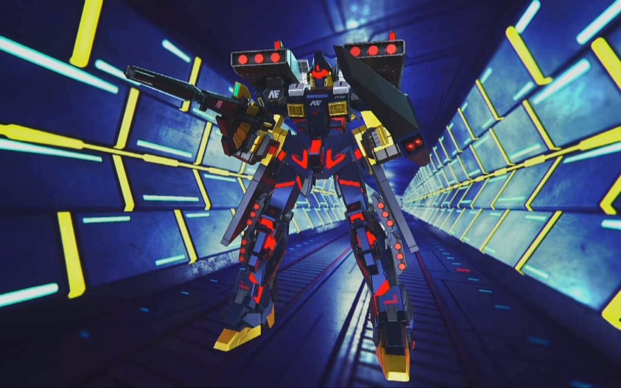 强袭杰钢光束马格南特装型(高达破坏者3)