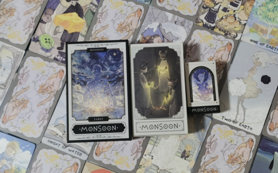 [图]【卡牌展示】远方季风 塔罗牌 Monsoon Tarot 韦特系