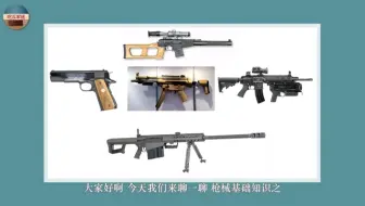 步枪、冲锋枪、突击步枪怎么分？外表相同的枪械却是异类，有这些困惑的小伙伴，这些「枪械分类」基础知识就是你的菜，七大枪械分类大白话介绍！