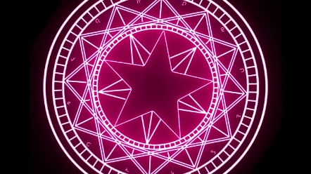 魔法阵(和小樱的有点像 仔细看看也不是很还原 )