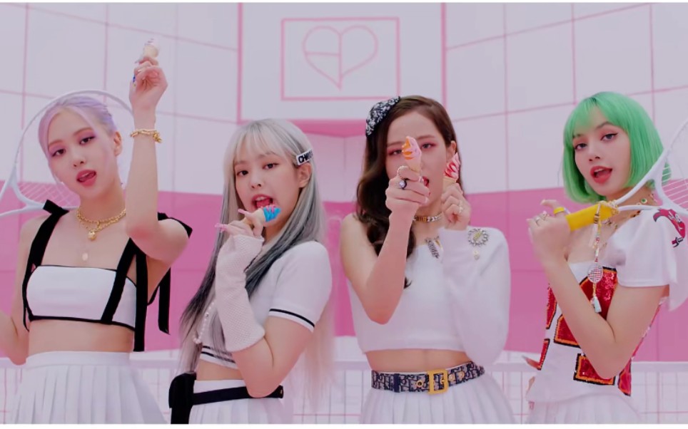 【更至歌詞版mv】blackpink新歌合作賽琳娜《ice cream》公開新曲舞臺