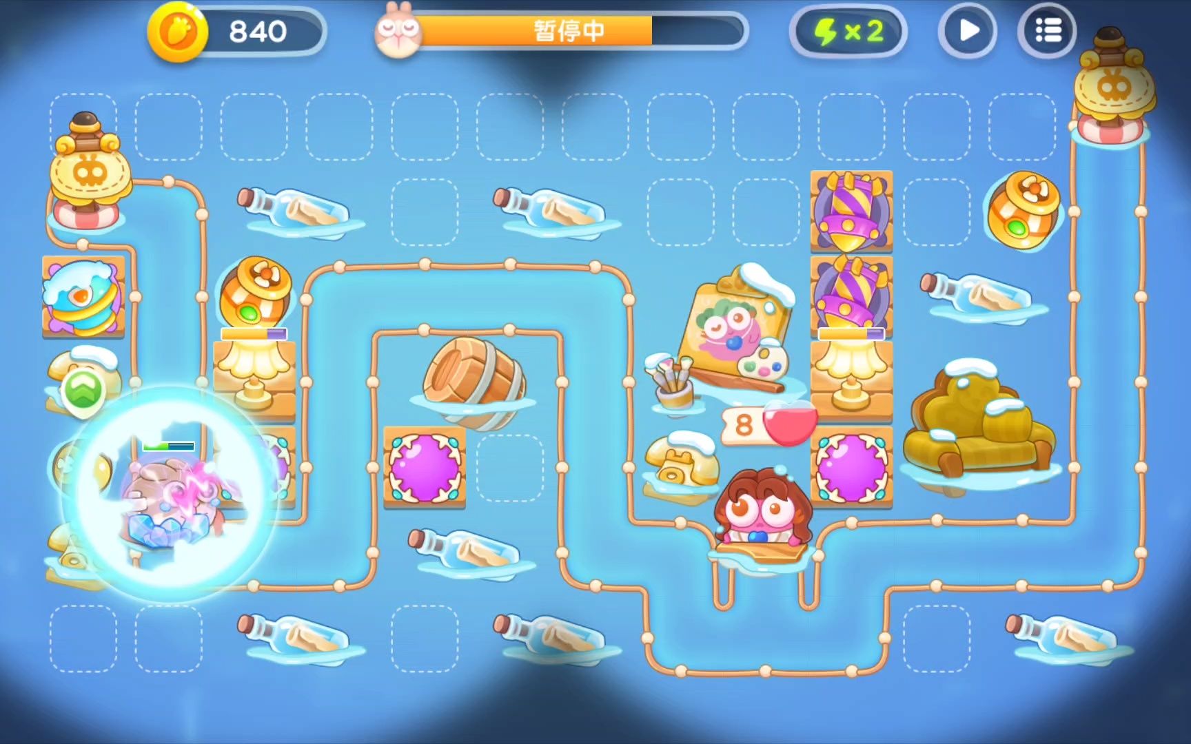 097.保卫萝卜4第二地图第57关