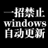 windows禁止自动更新