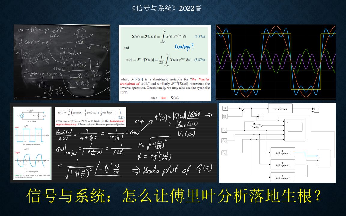 [图]怎么给工科学生讲傅里叶分析？